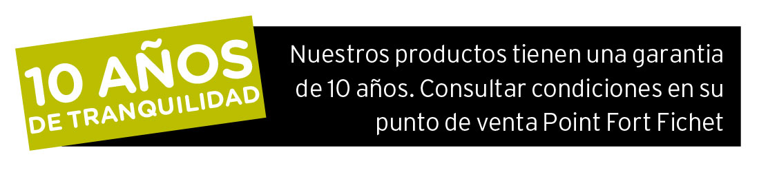 Puertas acorazadas Fichet G371 una garantía de 10 años