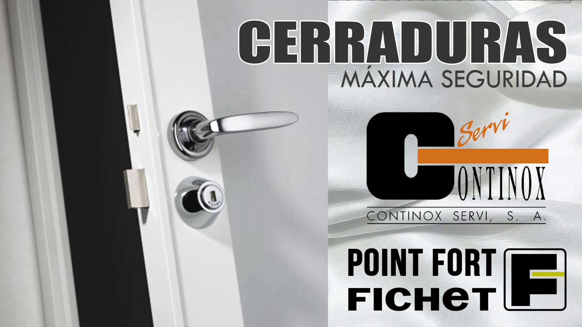 Cerraduras de Seguridad en Madrid Fichet Continox Mottura