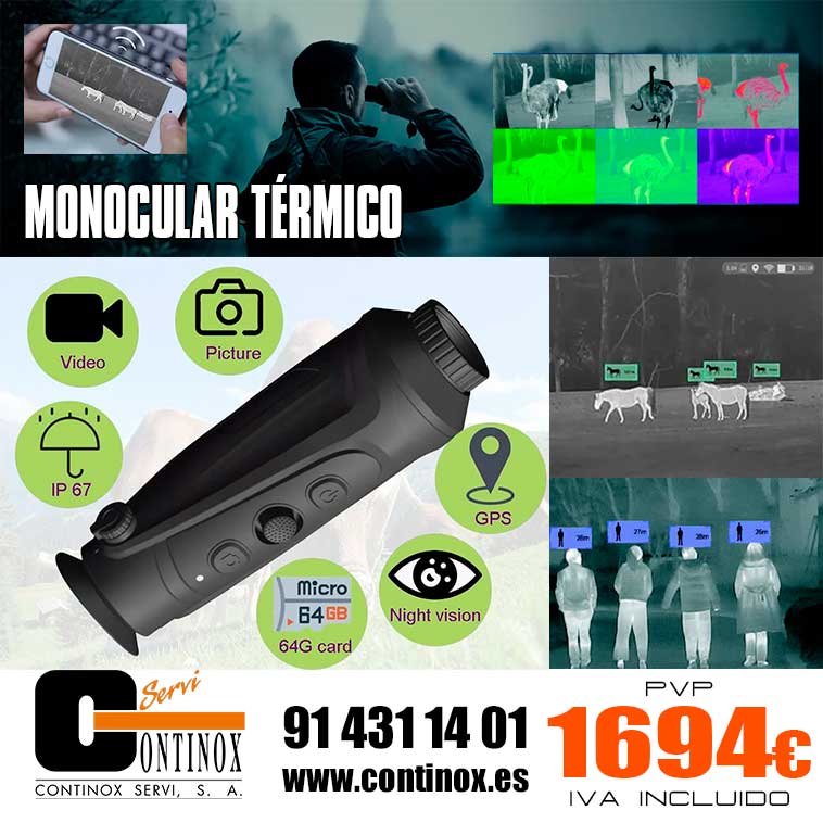 Monocular Térmico Thermeye Cyclops 335