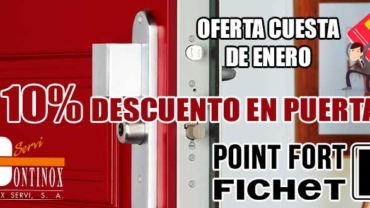 Descuento 10% en Puertas Fichet Cuesta de Enero