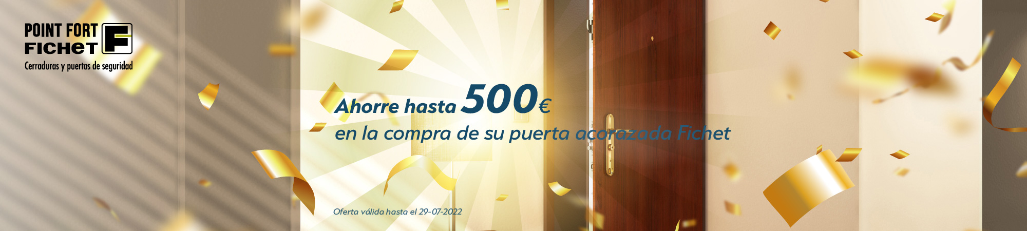Plan renove de puertas Fichet Oferta 500€ Continox Fichet Madrid