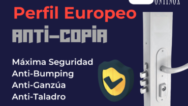 Nueva Cerradura Continox Perfil Europeo