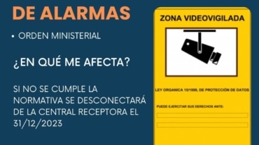 Aviso importante de Cambio de Normativa de Alarmas