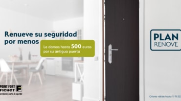 Oferta Plan Renove de Puertas Fichet hasta 500€ de descuento