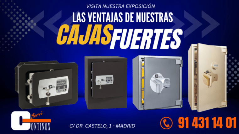 Las ventajas de nuestras cajas fuertes