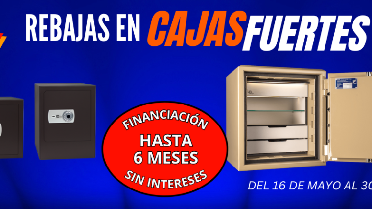 Oferta 15% de descuento en Cajas Fuertes Continox