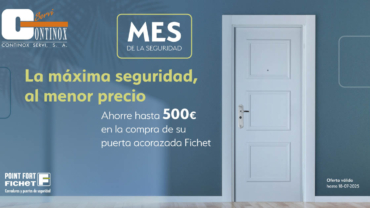 Ofertas Puertas Fichet Foxeo y Stylea en el Mes de la Seguridad
