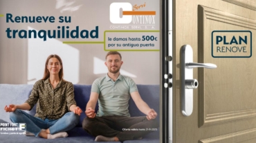 Oferta Plan Renove 2025 de Puertas Fichet hasta 500€ de descuento