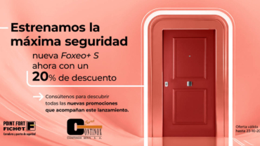Nueva Puerta Acorazada Fichet Foxeo+ S con 20% de Descuento en Madrid